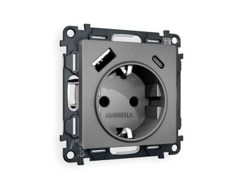 Розетка Ambrella Volt ALFA MA660010