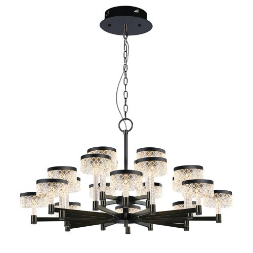 MD21020075-20A matt black Подвесная люстра Delight Collection Diamond cut MD21020075-20A matt black