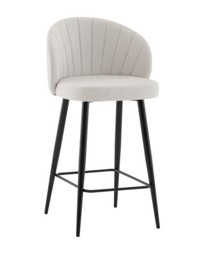Полубарный стул Stool Group vd-hanningem-pf-silver