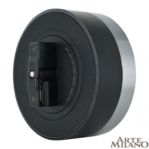 Трековая розетка Arte Milano Am-track-sockets 380066TS LED/USBx2 Grey