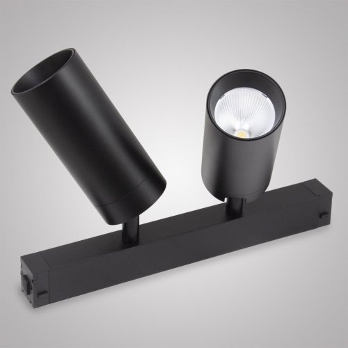 Трековый светильник AM Group Smart cylinder AM528 BK-220V-2X10W SMART