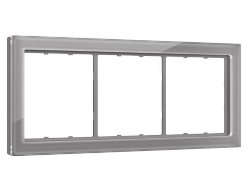 SF350503 SF350503 Рамка SIGMA Briz (Сталь Стекло закаленное натуральное) 3-ая