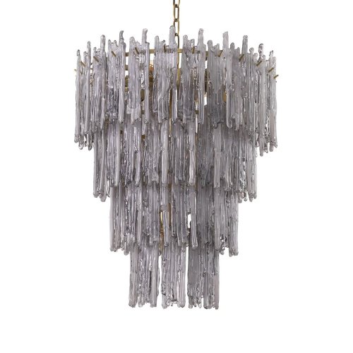 Подвесная люстра Delight Collection Saint Roch 771197 chrome/smoke