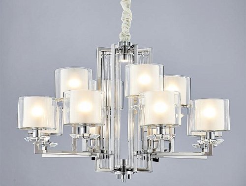 4408+4/C chrome Люстра многоярусная 4400 4408+4/C chrome Newport