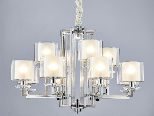 Люстра многоярусная 4400 4408+4/C chrome Newport