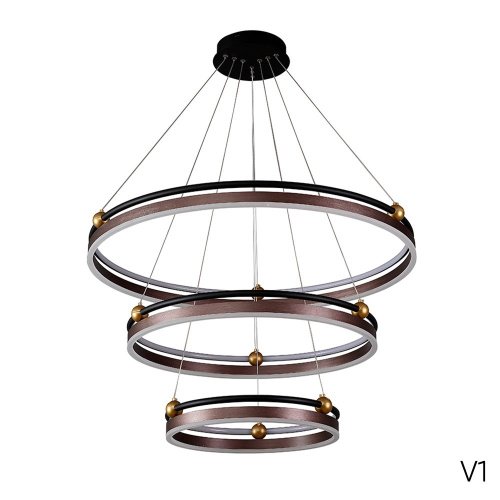 FERNANDO SP158W LED COFFEE/BLACK Подвесная люстра Crystal Lux Fernando FERNANDO SP158W LED COFFEE/BLACK