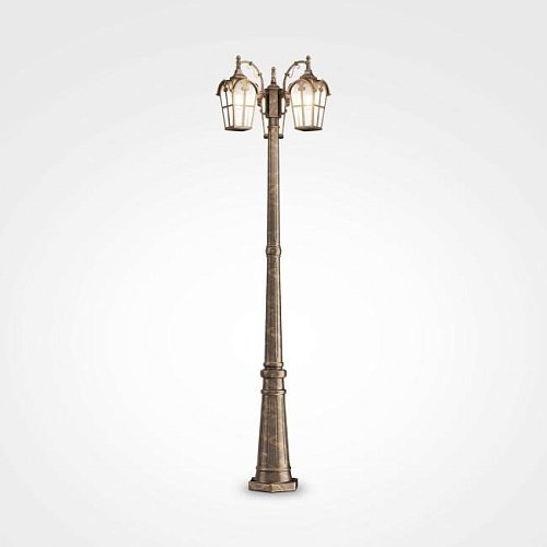 O413FL-03GB Столб фонарный уличный Maytoni Albion O413FL-03GB