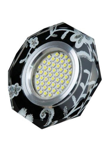 Встраиваемый светильник Elvan TCH-8220/3W-MR16-5.3-Bk