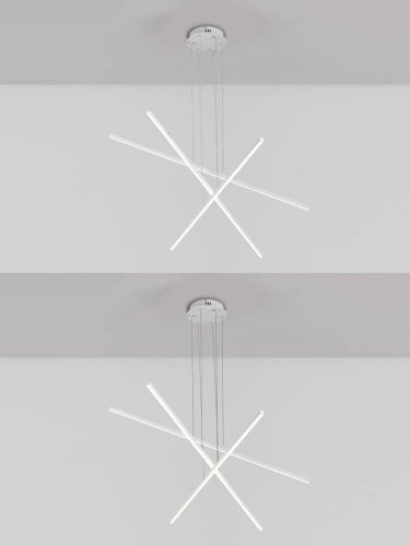 Подвесная люстра Natali Kovaltseva LEDLIGHT LED LAMPS 81106/3C