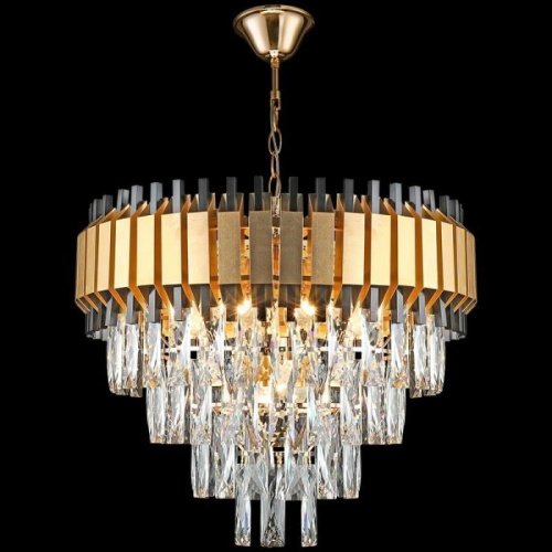 Подвесная люстра 02144-0.4-08 FGD+BK