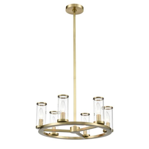 Люстра на штанге Delight Collection MD2061 MD2061-6A br.brass