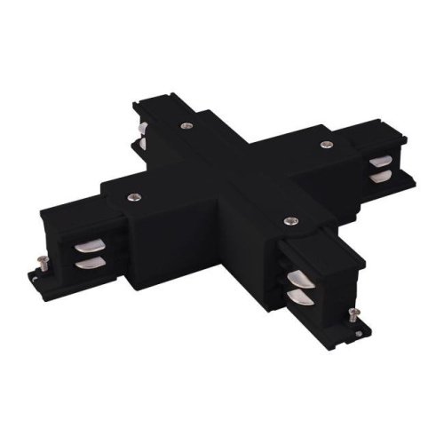 Комплектующие для трек-систем Elektrostandard TRC-1-3-X-BK / Коннектор X-образный для трехфазного шинопровода (черный)
