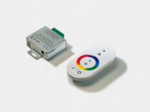 00000000279 Контроллер радио touch DELUCE 18А, 12/24 Вольт, RF-RGB-S-18A-WH1, SWG Standard 00000000279