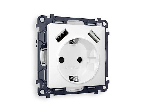 Розетка Ambrella Volt ALFA MA109010