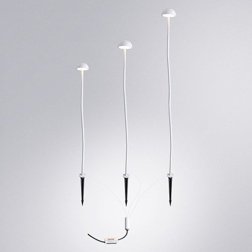 Грунтовый светильник Arte Lamp Motus A1081PA-3WH