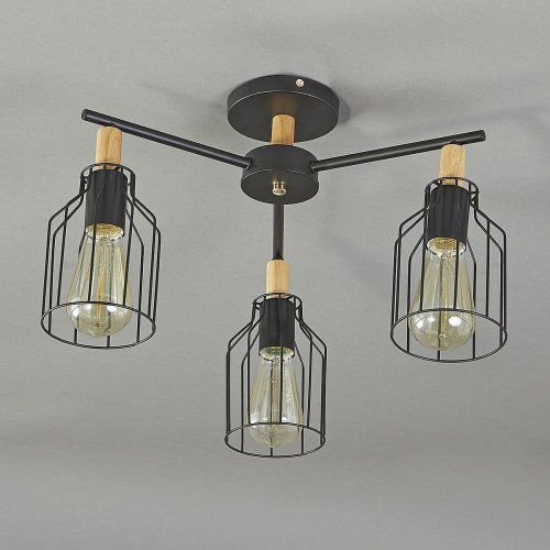 Потолочная люстра Escada Texas 469/3PL Black