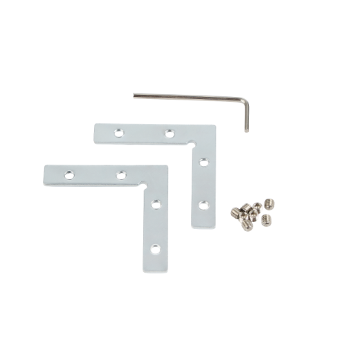 Коннектор угловой для алюминиевого профиля Single, 2 шт MyFar Accessories for Single MT0100-CC