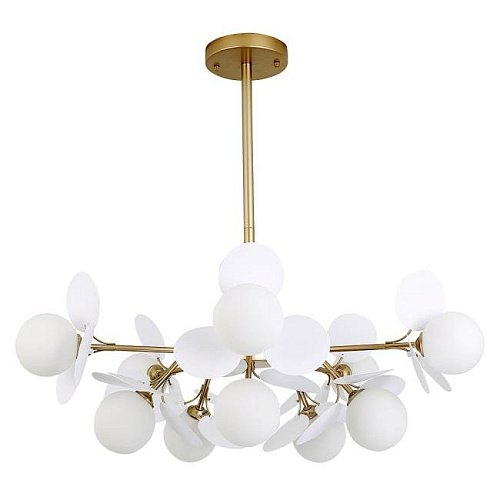 A1369SP-10SG Люстра на штанге Arte Lamp Peacock A1369SP-10SG