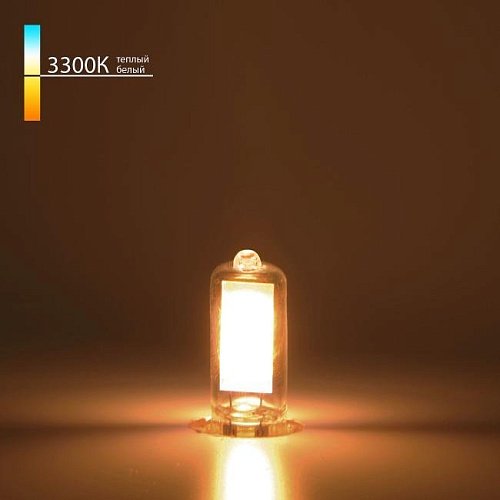 Светодиодная лампа Elektrostandard G4 LED 5W 220V 3300K (BLG419) стекло