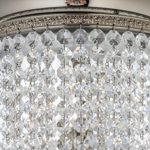 Люстра каскадная Arti Lampadari Stella Nickel Stella E 1.3.20.505 N