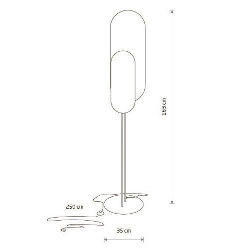 Торшер Nowodvorski Wheel Lux 7646