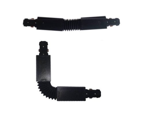 WSO 560 black Соединитель для однофазного трека угловой гибкий Italline WSO 560 black