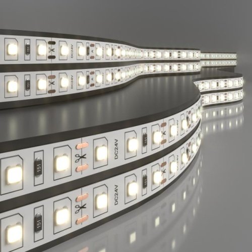LED лента Elektrostandard Лента светодиодная 120Led 8W IP20 3300K тёплый белый (2116 24V 120Led 8W IP20)