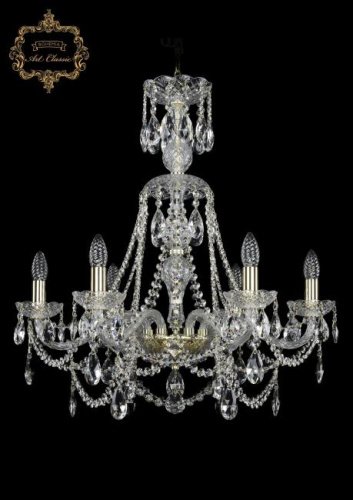 11.25.6.220.XL-74.Gd.Sp Подвесная хрустальная люстра 11.25 Art Classic 11.25.6.220.XL-74.Gd.Sp