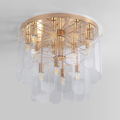 Потолочная люстра Eurosvet Claire 60171 золото Smart