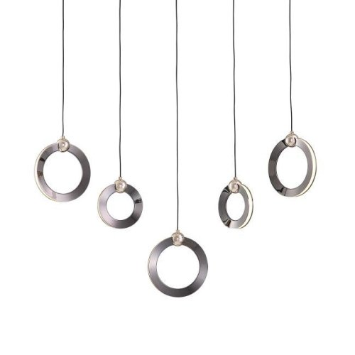 P0675-5B pearl black Светильник подвесной Delight Collection P0675 P0675-5B pearl black