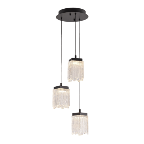 Светильник подвесной Delight Collection MD25020403 MD25020403-3A1 matt black