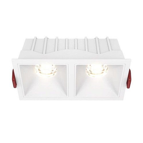 DL043-02-10W3K-SQ-W Встраиваемый светильник Maytoni Alfa LED DL043-02-10W3K-SQ-W