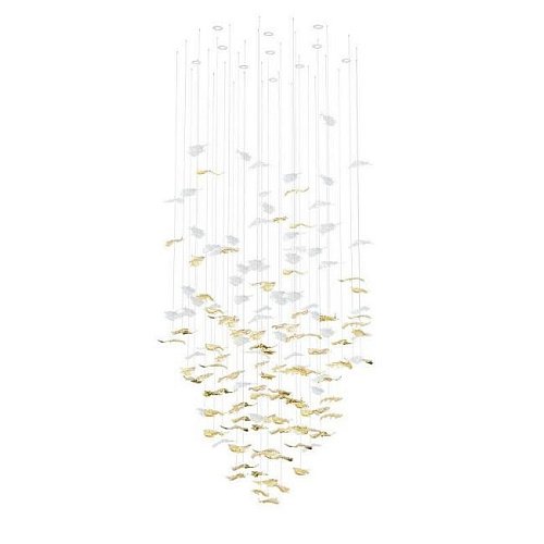 L62911 Люстра каскадная L'Arte Luce Luxury Flying Leaves L62911