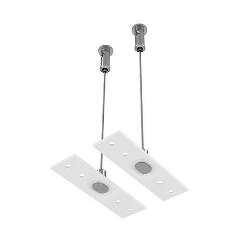 TRA034SW-2W Подвес тросовый 2шт Exility белый Maytoni Accessories For Tracks Exility TRA034SW-2W