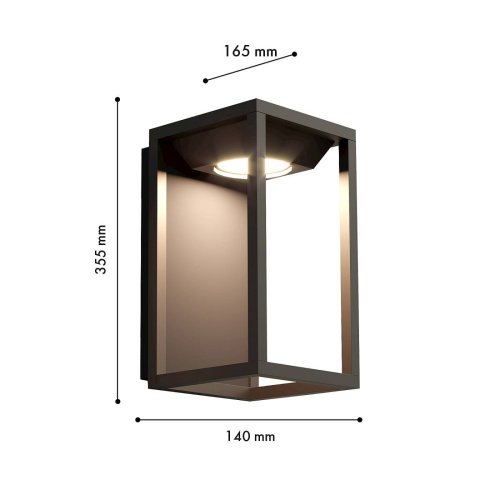 Уличный настенный светильник Favourite Tom 4386-1W