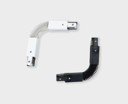 WSO 560 black Соединитель для однофазного трека угловой гибкий Italline WSO 560 black