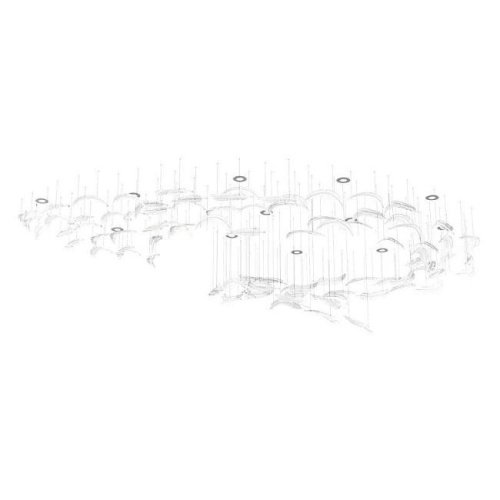 L61804 Люстра каскадная L'Arte Luce Luxury Airy L61804