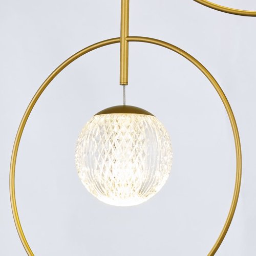 MD21001043-3A gold Светильник подвесной Delight Collection Elliot Diamante MD21001043-3A gold
