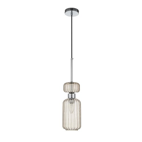 Светильник подвесной Escada Gloss 1141/1S Chrome/Beige