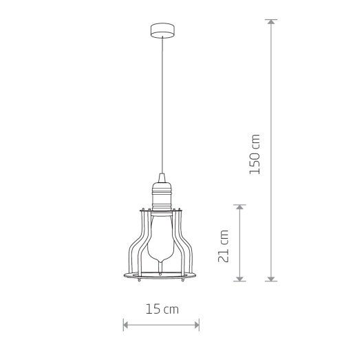 Светильник подвесной Nowodvorski Workshop 6336