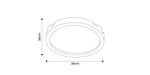 00-00003773 Стекло прозрачное для светильников FS, FS-GL-TR, SWG PRO 00-00003773
