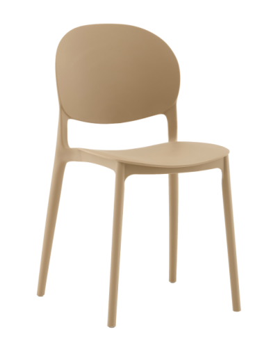 Стул пластиковый Stool Group Briny 8058 beige 66016