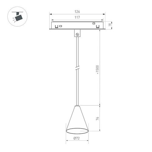 037370 Трековый светильник Arlight Mag-Orient 037370
