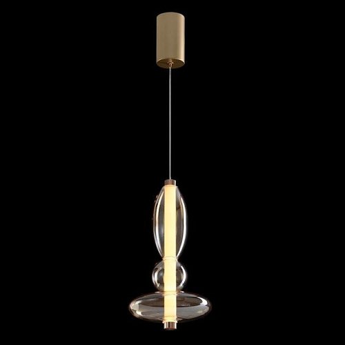 QUASAR SP10W LED AMBER Светильник подвесной Crystal Lux Quasar QUASAR SP10W LED AMBER