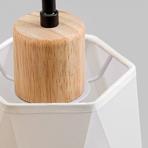 MD.5714-5-S-BK+WOOD Потолочная люстра IMEX MD.5714-5-S-BK+WOOD