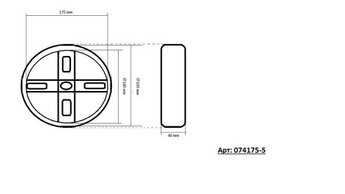 Потолочная люстра KINK Light Астрид 074175-5