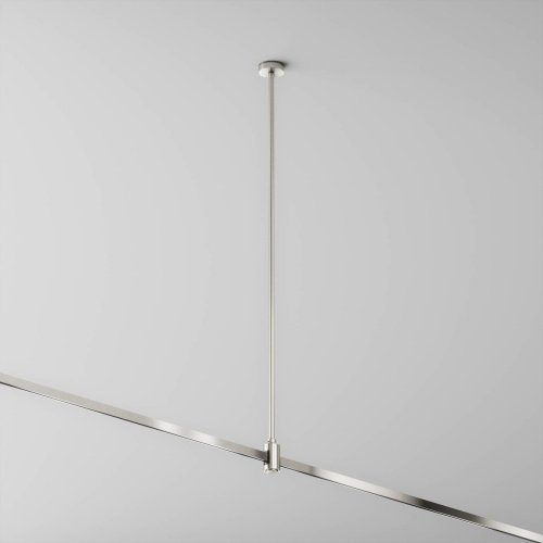 Крепление потолочное Long 700мм с вводом питания Maytoni Accessories for tracks Flarity TRA159C-B1-PT