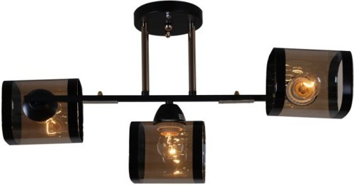 Потолочная люстра 09063-3.3-03 BK+FG