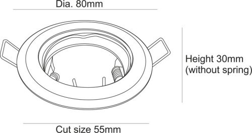 Встраиваемый светильник Deko-Light Built-in 442051