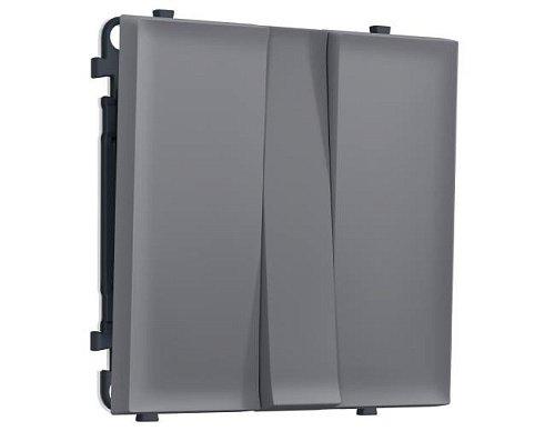 MS865010 MS865010 Комплект механизма 3-кл выключателя SIGMA Платиново-серый Мягкое касание 10A-250V QUANT PRO (SP8650, PR133)
